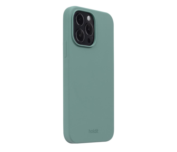 Holdit Silicone Case iPhone 15 Pro Max Moss Green - 1148776 - zdjęcie 2
